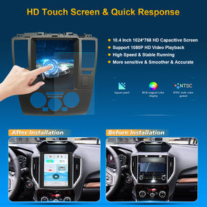Écran tactile HD 10,4 pouces Android Auto et CarPlay sans fil pour Nissan Tiida 2004-2011, GPS et caméra de recul inclus - Product Image 2