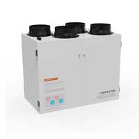Système de ventilation à récupération d'énergie/chaleur ERV HRV de type vertical 350m3/h pour chambres à coucher et salons