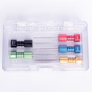 5 Stuks Tandheelkundige Implantaat Lab Landhoofd Gereedschap <span class=keywords><strong>Kit</strong></span> Zeskant Schroevendraaier Boor & Accessoires Met Abutment Schroevendraaier - Product Image 2