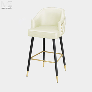 Arancione di lusso moderno nuovo Design in pelle Pu sedia da <span class=keywords><strong>Bar</strong></span> mobili commerciali acrilico sgabello da <span class=keywords><strong>Bar</strong></span> per Club - Product Image 3