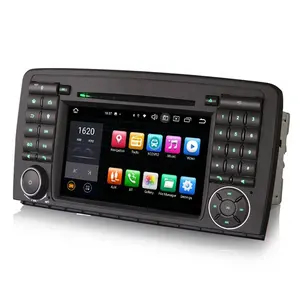 Erisin ES8581R 7英寸汽车DVD全球定位系统安卓12，适用于奔驰R级W251 R280/R300/R320/R350/R500/R63 AMG汽车收音机