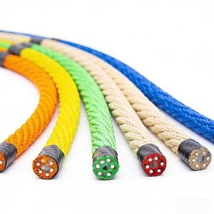 QXY Corde de jeu d'extérieur 16MM anti-UV à 6 brins en PET/PA, la plus vendue, pour l'escalade des enfants, <span class=keywords><strong>filet</strong></span> personnalisable pour écoles et parcs, capacité >500kg - Product Image 1