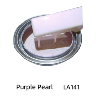 Peinture automobile 1K Violet Perle, réparation acrylique mate métallisée, résistante aux rayures, haute couvrance, vente chaude LUMORA 1L en spray