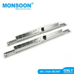 Haute qualité roulement linéaire robuste boule d'extension <span class=keywords><strong>de</strong></span> traction télescopique Design moderne meubles glissière <span class=keywords><strong>pour</strong></span> Tables <span class=keywords><strong>de</strong></span> <span class=keywords><strong>cuisine</strong></span> - Product Image 1