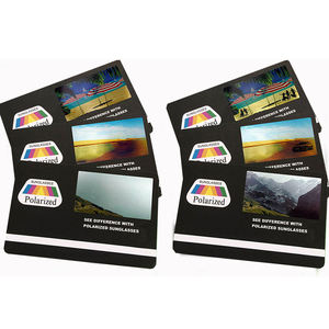 Großhandel umwelt freundliche polarisierte Sonnenbrillen <span class=keywords><strong>Tester</strong></span> Brillen Zubehör mit Test karte - Product Image 2