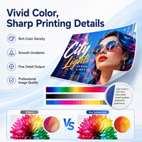 Encre éco-solvant compatible Mimaki 1L CMYK pour impression numérique sur vinyle, signalétique graphique et publicité grand format