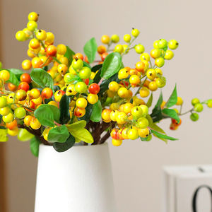 Yapay bitki sahte çiçek Holly çilek kızılcık ve yaban mersini ev dekor düğün süsleme fotoğraf Propsand için - Product Image 4
