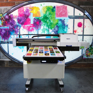 Impresora UV A1 de alta calidad Xp600/i3200 Dual Three Print Head Automatic CNC 6090 UV Impresora plana para negocios - Product Image 1