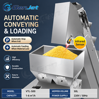 Élévateur à godets entièrement automatique, Convoyeur vertical, Monte-charge en acier inoxydable de qualité alimentaire, Remplissage de poudres et granulés, Haute efficacité