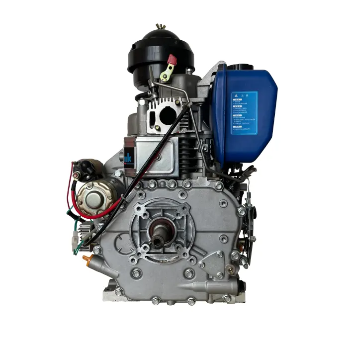 Genk 418 mL Electric Start Diesel engine Slow speed 1800 rpm high power Air cooled vertical engine