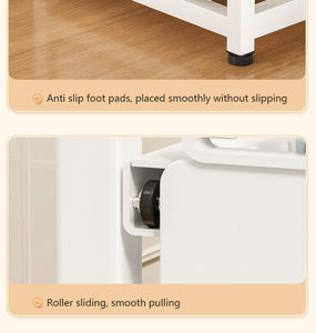 <span class=keywords><strong>Estante</strong></span> moderno de Metal negro de 2 niveles para debajo del fregadero, <span class=keywords><strong>estante</strong></span> de doble capa para baño, cocina, armario, organizador de almacenamiento con cajón deslizante - Product Image 6