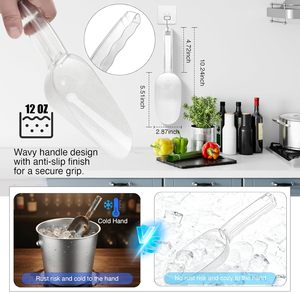 Pelle à glace en plastique robuste pour bar, compatible OEM, plusieurs tailles, en polycarbonate, accessoires de cuisine professionnels, outil durable - Product Image 6