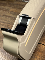 Lumière ambiante Maybach Table pliante et boîte d'accoudoir à écran tactile pour Benz Vito Vclass W447 V250 V300 Mpv