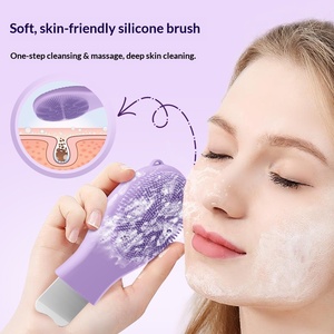 Nuova Spazzola Manuale in Silicone Impermeabile <span class=keywords><strong>per</strong></span> Pulizia Viso, Esfoliante e Rimuovi Punti Neri, <span class=keywords><strong>per</strong></span> Pulizia Profonda - Product Image 3