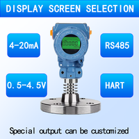 Transmitter Tekanan Digital Presisi Tinggi 0.25%FS Baja Tahan Karat IP67 dengan Layar Digital
