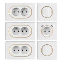 Vente en gros pas cher norme UE 16A Max. Prise de courant pour interrupteur mural compatible réseau NFC 250V pour la maison