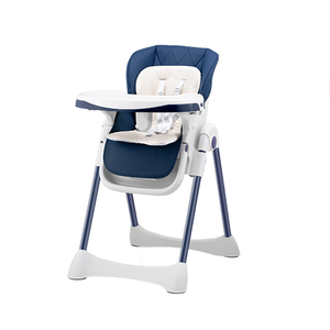 Chaise haute pour bébé Chaise de salle à manger pliable portable pour enfants Chaise haute pour bébé à hauteur réglable 3 en 1 - Product Image 2