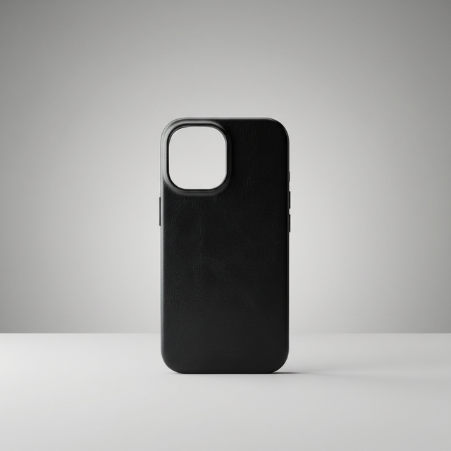 YUBO LEATHER Luxury Magnetic Shockproof High Quality Genuine Leather for 17 Pro Phone Case