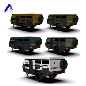 Caravana híbrida de 13 pies, 17 pies, <span class=keywords><strong>18</strong></span>, 4 camas, armadura de nacimiento, fuera de la carretera, Australia, caravanas en Shandong 15, Offroad Hybride - Product Image 1