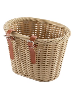 Cesta <span class=keywords><strong>de</strong></span> <span class=keywords><strong>Bicicleta</strong></span> para Niños y Adultos, Tejida a Mano, <span class=keywords><strong>de</strong></span> <span class=keywords><strong>Mimbre</strong></span>, Extraíble, Retro, <span class=keywords><strong>de</strong></span> Plástico y <span class=keywords><strong>Mimbre</strong></span>, para Almacenamiento - Product Image 3