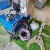 Hydraulique cochon chèvre le bétail vache tête Cutter cisailles séparateur ciseaux coupe fendage Machine