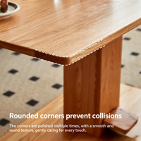 Table basse en bois massif réglable en hauteur, écologique, multifonctionnelle, en chêne, double usage bureau/table à manger, style moderne et minimaliste pour