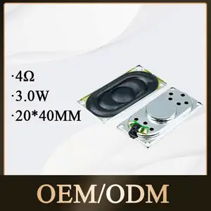 Pièces pour haut-parleurs multimédia 40Mm 3W 4 Ohm Micro Speaker Driver Unit