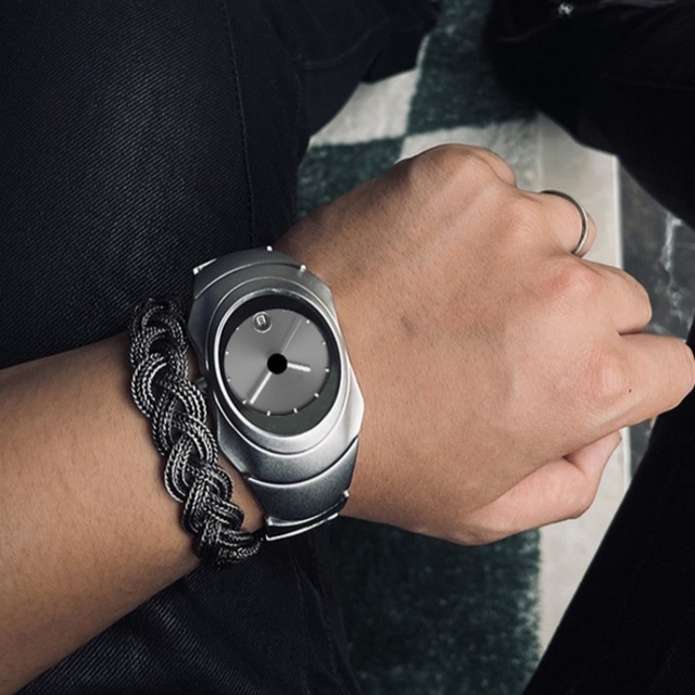 PINTIME 8133 Y2k Special-shaped Men's Casual Minimalist Quartz Watch Fashion Trend Brand Premium Niche Design Waterproof Watch