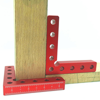 Positionnement de précision du travail du bois carré angle de 90 degrés règle de serrage d'angle pour le travail du bois clip de positionnement de fixation en forme de L