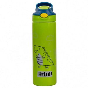 Vasos Sippy para Niños de 500 ml al por Mayor, Vasos Rectos Aislados de Acero Inoxidable de Doble Pared para Sublimación - Product Image 2