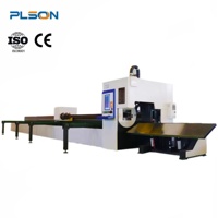 Machine de découpe de tubes à lame de scie CNC robuste |   Coupe-tuyaux automatique à commande moteur pour tuyaux en acier de grand diamètre