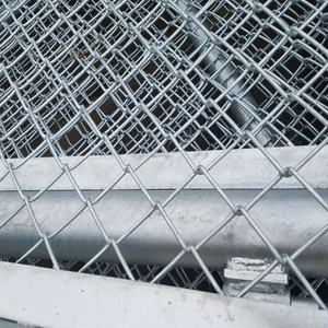 Clôture de sécurité électrique pour aéroport, barrière de construction périmétrique pour ranch, <span class=keywords><strong>grillage</strong></span> à mailles losangées anti-escalade industriel - Product Image 5