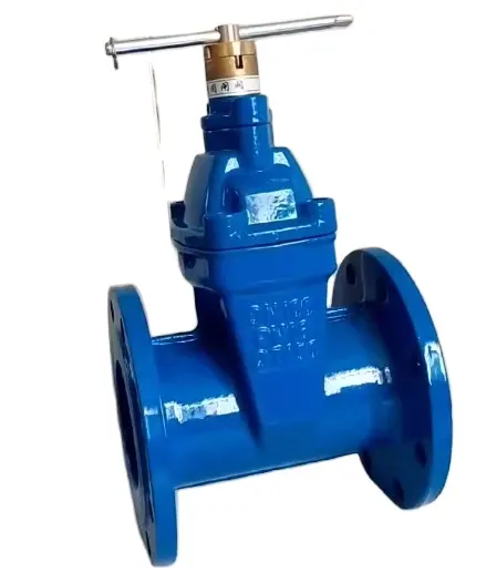 PN10 PN16 Ductile iron Encrypted anti-theft soft seal Magnetic lock gate valve
