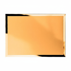 Piastra d'Oro 160X120 mm per Strumenti e Attrezzature per Sublimazione di Gioielli - Product Image 2