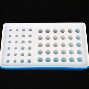 Contenedor Criogénico Hongbolai de 50 Compartimentos para Almacenamiento de Tubos de Centrífuga a Baja Temperatura - Product Image 3
