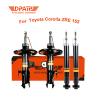 Set Peredam Kejut Depan dan Belakang 48510-02472 48520-02472 untuk Toyota Corolla ZRE152 Mobil Jepang Suku Cadang Suspensi