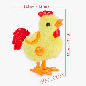 Pollito de Pascua, pollo de peluche, regalo de Pascua para niños, niñas, pollo de peluche, reloj, juguete de juego interactivo - Product Image 6