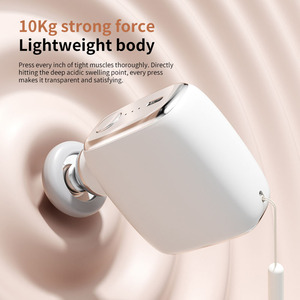 ปืนนวดพกพาขนาดเล็กแบบพกพา พร้อมการชาร์จแบบ Type-C อุปกรณ์เสริมหลากหลายชนิด เครื่องนวดไฟฟ้าน้ำหนักเบา ช่วยผ่อนคลายกล้ามเนื้อ - Product Image 5