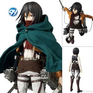 Figuras <span class=keywords><strong>Mikasa</strong></span> 203 <span class=keywords><strong>Levi</strong></span> Ackerman 213 montaje móvil GY Figma Attack on Titan Eren Jaeger figura de acción figurita modelo de juguete PVC - Product Image 2