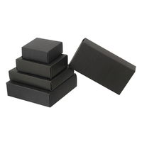 Boîte cadeau noire haut de gamme pour les appareils électroniques intelligents, montres intelligentes, smartphones, tablettes, boîte d'emballage cadeau haut de gamme doublée d'une éponge