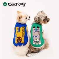 Touchdog – Nouveaux gilets et pulls de luxe populaires pour chiens, en polyester, pour petits/moyens chiens, collection automne/hiver, motif ours en peluche mignon, durables et confortables