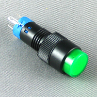 Interrupteur à bouton-poussoir autobloquant Yongxing AD10-111G 10 mm 3A 250V IP40 CE RoHS, petit interrupteur de commande électrique