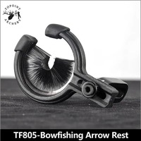 Topoint TF805 Repose-flèche à brosse de contention intégrale, spécialement conçu pour l'archerie composée et la pêche à l'arc