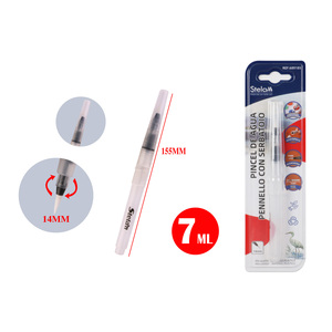 7ml bianco manico acqua penna 14mm Nylon per capelli con materiale plastico per pittura ad acquerello - Product Image 1