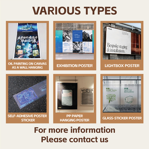 Personnalisation d'affiches de <span class=keywords><strong>recrutement</strong></span>, conception et production d'affiches publicitaires, impression d'autocollants publicitaires extérieurs - Product Image 5