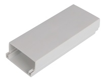 Goulotte de câblage en PVC souple extrudé de qualité industrielle, auto-adhésive, pour usage en construction, fixe les carreaux de briques et les murs texturés, amovible