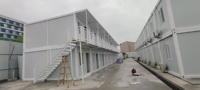 Maison Conteneur Modulaire de Luxe Détachable 20ft et 40ft, Maisonnette Préfabriquée en Acier pour Camping ou Usage Commercial