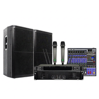 Système audio professionnel GODI pour extérieur, karaoké, conférences, bars, mariages, performances, configuration de haut-parleurs de scène simples ou doubles de 15 pouces