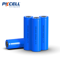 Batterie de remplacement 18650 2000mAh avec circuit de protection pour lampe torche LED, lampe frontale