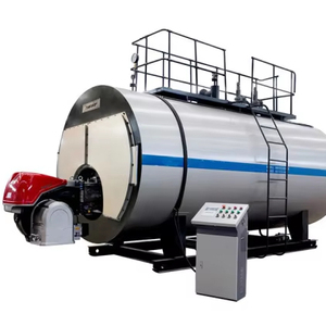 Chaudière WNS 10 tonnes Tube de feu Combi <span class=keywords><strong>Vapeur</strong></span> pour hôtels Conception horizontale industrielle Circulation naturelle basse pression 250-500 DN - Product Image 1